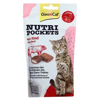 تشویقی گربه جیم کت مدل گوشت گوساله وزن 60 گرم