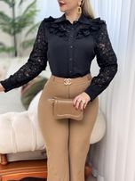 شومیز دانتل آیناز 2877