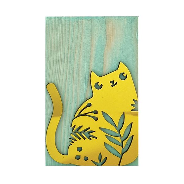 گلدان دکوری طرح گربه