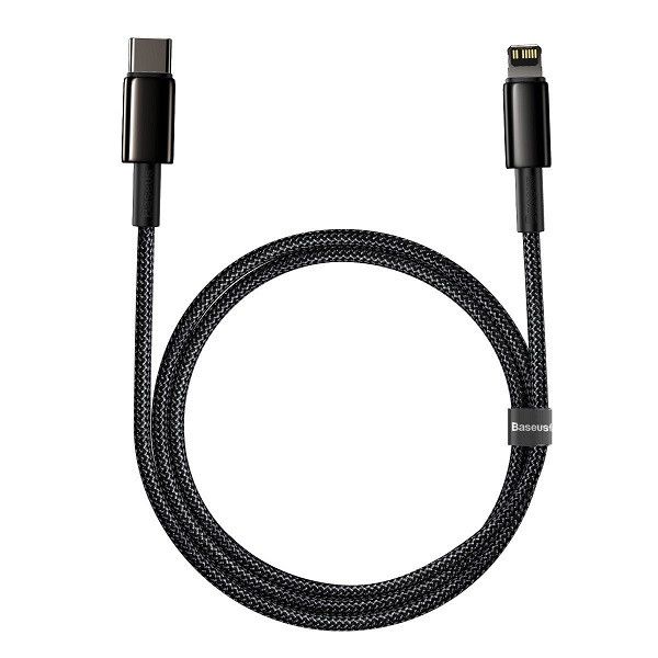 کابل تبدیل USB-C به لایتنینگ باسئوس مدل CATLWJ-01 20W طول 1متر