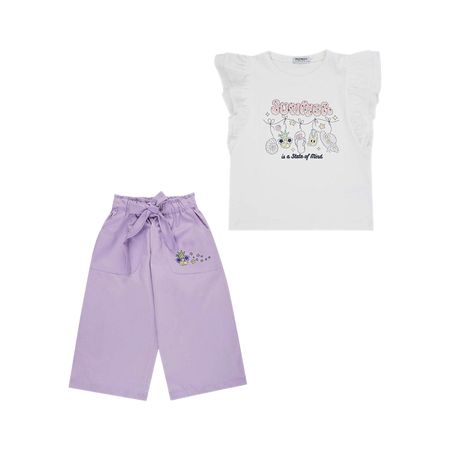 ست تاپ و شلوار دخترانه مدل MDSS-CH3786