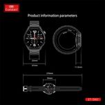 ساعت هوشمند ارلدام مدل ET-SW2 – نمایشگر فول اسکرین، تماس بلوتوثی و پایش سلامت