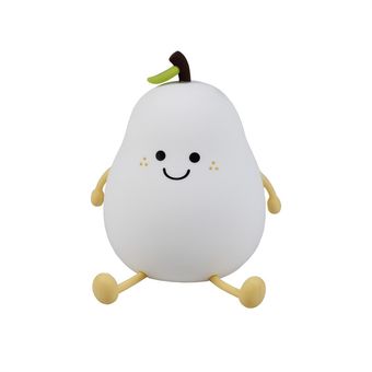 چراغ خواب کودک مدل سیلیکونی طرح گلابی کد L40