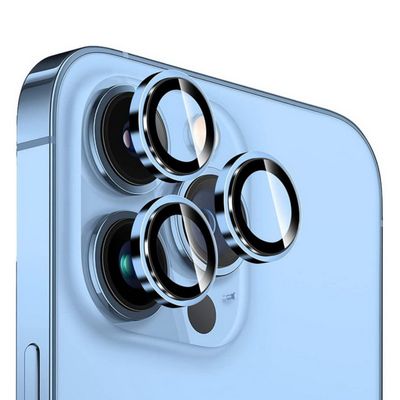 محافظ لنز دوربین  CAMERA FILM مدل شیشه‌ای مناسب برای گوشی موبایل اپل Apple iPhone 13 pro