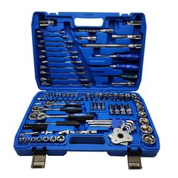 ست بکس و آچار بکس باس مدل BS-121 ظرفیت 121 پارچه