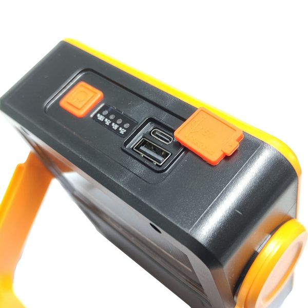 نورافکن دستی مدل خورشیدی کد ML-2867-A با نور مهتابی