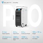 پاور استیشن 3000 وات بلوتی مدل EP500PRO ظرفیت 51200000 میلی آمپرساعت