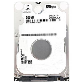 هارددیسک وسترن دیجیتال مدل WD5000LUCD ظرفیت 500 گیگابایت - استوک