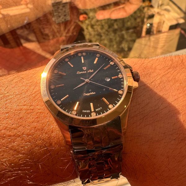 ساعت مچی عقربهای کوارتز مردانه سوئیس آرت مدل ANT620006BK0401