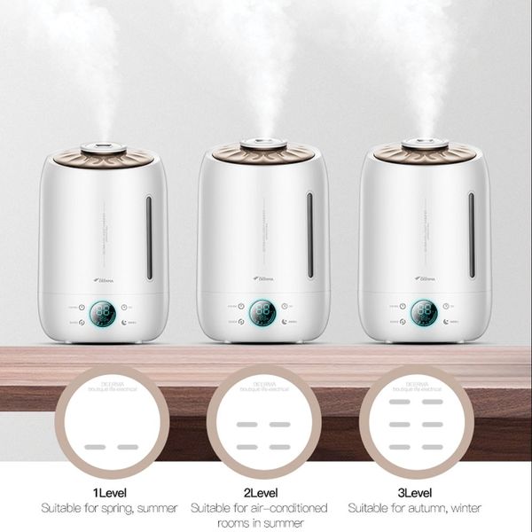 بخور سرد دیجیتالی شیائومی مدل DEM-F500 Pro ظرفیت 5 لیتر