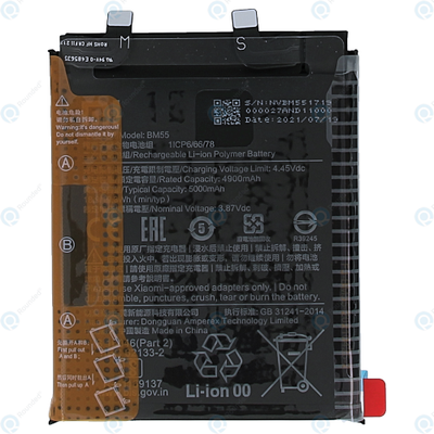 https://batterygod.ir 32428 - BATTERY BM55 FOR XIAOMI MI 11 PRO / MI 11 ULTRA