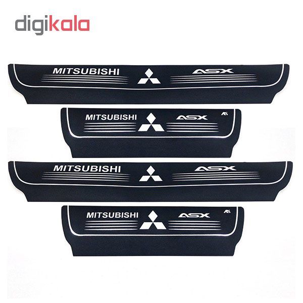 برچسب پارکابی خودرو کد SK054 مناسب برای میتسوبیشی ای اس ایکس مجموعه 4 عددی*1
