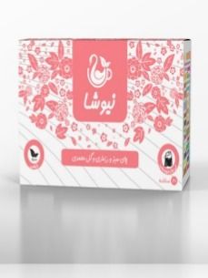 مخلوط چای سبز و رزماری و گل محمدی کیسه ای نیوشا (20عددی) - Damask Rose + Rosemary + Green Tea