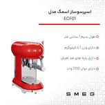 اسپرسوساز اسمگ مدل ECF01*249