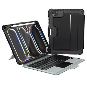 کیف کیبورددار نیلکین مدل Bumper Combo Backlit Keyboard مناسب برای تبلت Apple iPad Pro 2025-13 Inch، Apple iPad Pro 2024-13 Inch