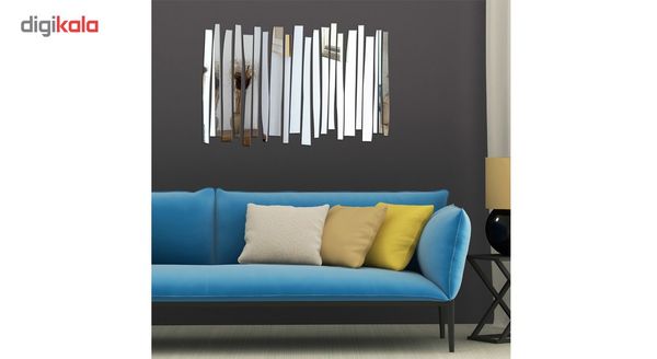 آینه پلکسی گلس دکووال مدل A129 بیست و یک تکه