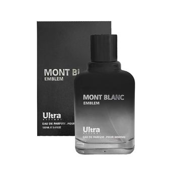 ادو پرفیوم مردانه اولترا ویرچوآل مدل Mont Blanc Emblem با رایحه گرم حجم 100 میلی لیتر