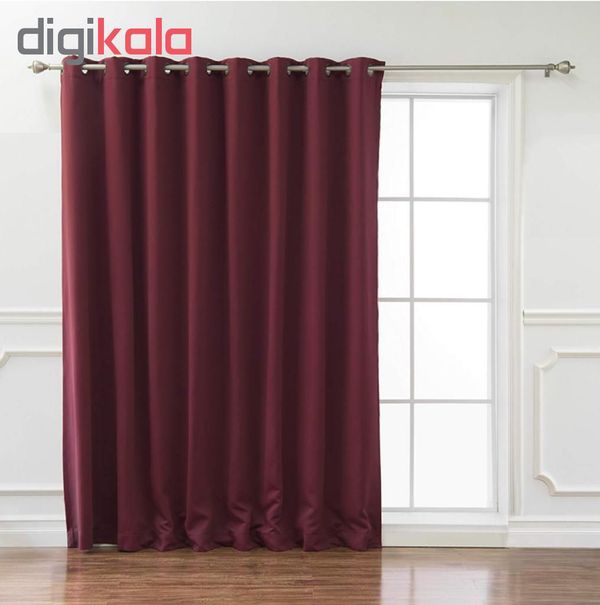 پرده نوین دکور سیاناو مدل ND1800 سایز 280 × 300 سانتی متر