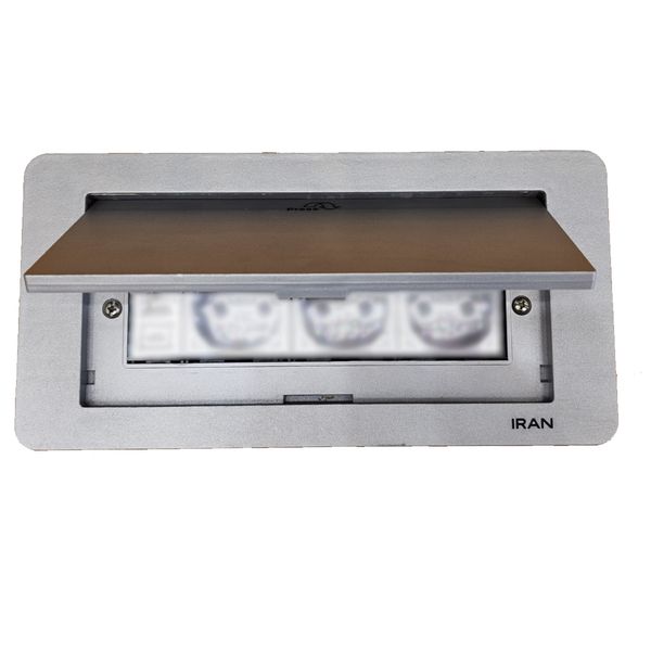 پریز توکار ایران الکتریک مدل دیاموند کابینتی