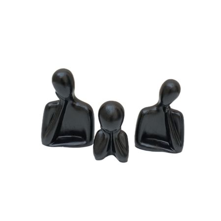 تندیس مدل دکوری مدل طرح متفکر PD134 مجموعه 3 عددی