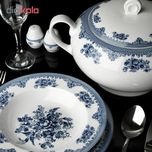 سرویس غذاخوری 28 پارچه چینی زرین ایران سری ایتالیااف مدل Florance 2 درجه عالی