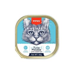 ووم گربه ونپی طعم ماهی تن و کاد