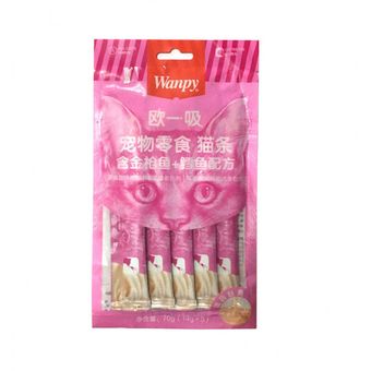 بستنی گربه ونپی مدل ماهی وزن 70 گرم