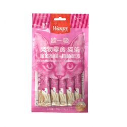 بستنی گربه ونپی مدل ماهی وزن 70 گرم