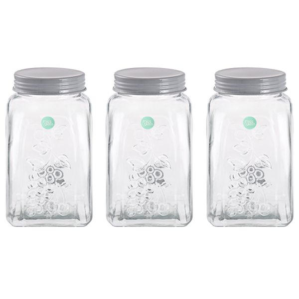 بانکه میس گلس مدل بهار نارنج1 کد C671 بسته 3 عددی