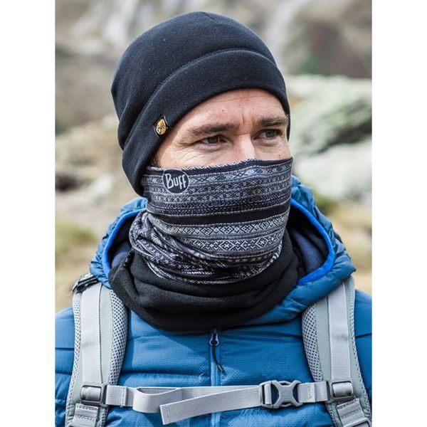 دستمال سر و گردن باف مدل Anira Graphite F2023