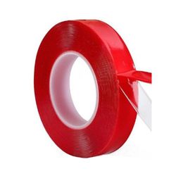 ‌چسب دوطرفه بی رنگ ژله ای مدل REG10 عرض 2 سانتی متر