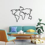 استیکر طرح نقشه جهان کد 007