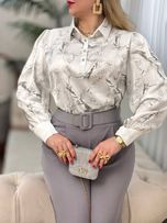 شومیز ساتن منیژه 2831