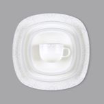 سرویس غذاخوری 73 پارچه 12 نفر چینی زرین ایران مدل کواترو ادلین درجه یک