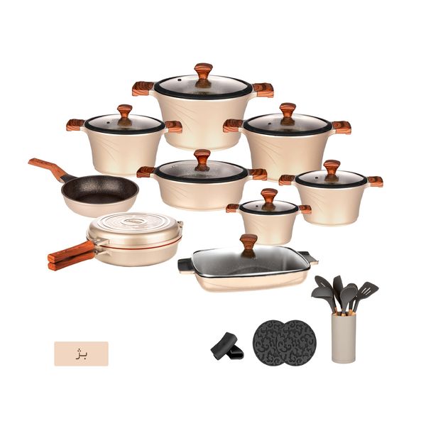 سرویس پخت و پز 28 پارچه کاندید مدل سزار