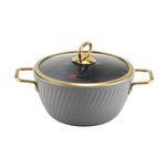 سرویس قابلمه و تابه گرانیت 23 پارچه ام جی اس مدل ماینز کد 003