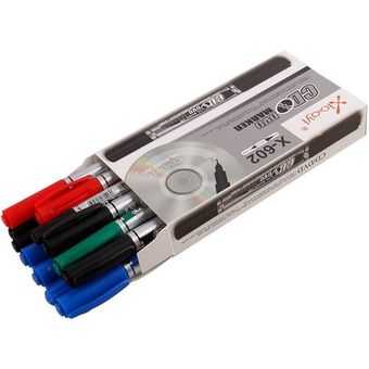 ماژیک CD دو سر Xiaoyi X-602 بسته 12 عددی