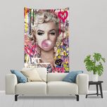 پوستر پارچه ای فیانی مدل مرلین مونرو کد F160