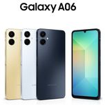گوشی موبایل سامسونگ مدل Galaxy A06 5G دو سیم کارت 128 گیگابایت و رم 6 گیگابایت به همراه شارژر 25 وات سامسونگ