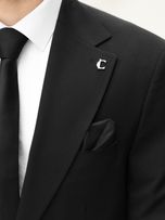 کت مشکی  تک دکمه کدc227