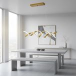 لوستر آویز مدرن شاهان مدل DNA