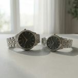 ست ساعت مچی عقربهای کوارتز زنانه و مردانه سوئیس آرت مدل ANT172-173ST0001