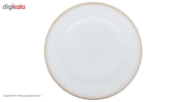 سرویس غذا خوری 102 پارچه چینی زرین ایران سری ایتالیا اف مدل Sepidar درجه عالی