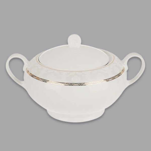 سرویس غذاخوری 102 پارچه 12 نفر چینی زرین ایران مدل Hadiye سری ایتالیا اف درجه یک