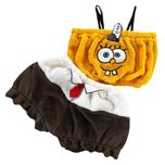 ست نیم تنه و شلوارک زنانه مدل باب اسفنجی