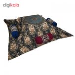 لحاف کرسی کوکوجم مدل S-yalda سایز 400*400 سانتی متر