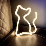 تابلو نئون طرح گربه 