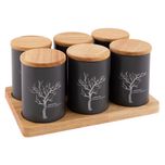 ست جا ادویه 7 پارچه آرتیستون مدل بامبو