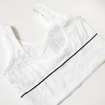 نیم تنه ورزشی زنانه ماییلدا مدل بدون فنر پددار کد 4559 رنگ سفید