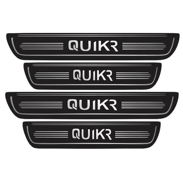 پارکابی خودرو آداک مدل چرم کد PQuikR مناسب برای کوئیک ار مجموعه 4 عددی